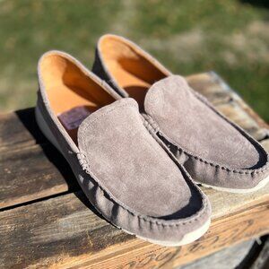 New Olukai Ka'a Loafer - Gray Suede - Slip Ons - Size 14